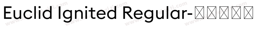 Euclid Ignited Regular字体转换